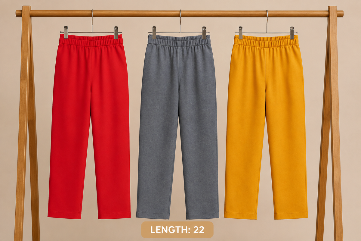 Premium Mixed Fabric Trousers