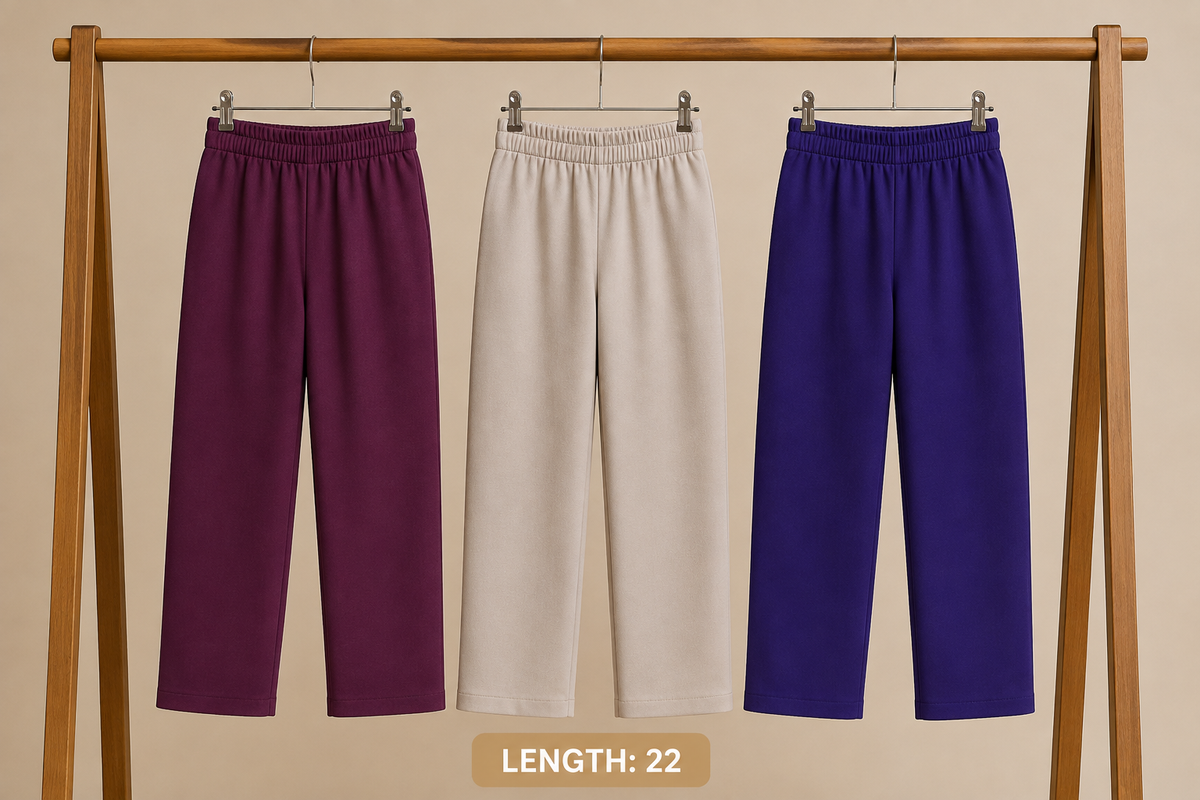 Premium Mixed Fabric Trousers
